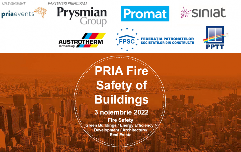 PRIA Fire Safety of Buildings, 3 noiembrie 2022
