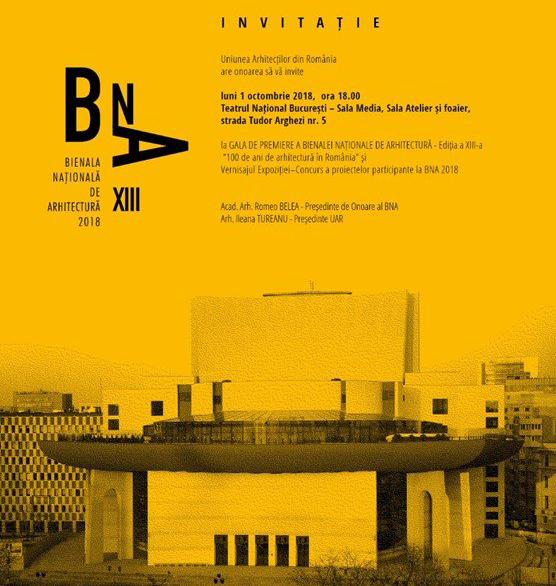 Începe Bienala Națională de Arhitectură, cu tema "100 de ani de arhitectură în România". Vezi programul