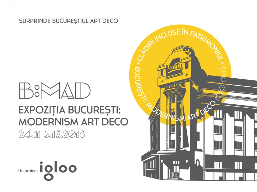 B:MAD Surprinde Bucureștiul Modernist Art Deco