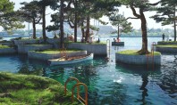 Un "arhipelag" de parcuri plutitoare construit într-o capitală europeană Insulele Copenhagai vor fi construite din otel