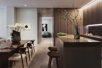 Un apartament amenajat &icirc;n clădirea lui Tadao Ando din Str. Elisabeta