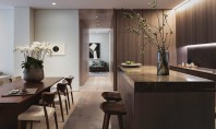 Primul apartament amenajat în clădirea lui Tadao Ando din Str Elisabeta S-au finalizat lucrarile de compartimentare