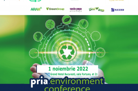 Conferința Pria Environment va avea loc pe 1 noiembrie 2022 