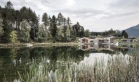 Hotel de lux pe malul unui lac promite o reîntoarcere în natură Amplasat la inaltime pe