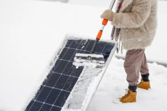 A venit iarna... la ce să fii atent la panourile fotovoltaice?