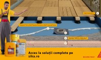 Balcon finisat cu deck – soluţie tehnică 1 Placă din beton armat aditivat cu Sika® ViscoCrete®