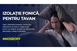 Izolare fonică pentru tavan: soluții pentru zgomotul de sus