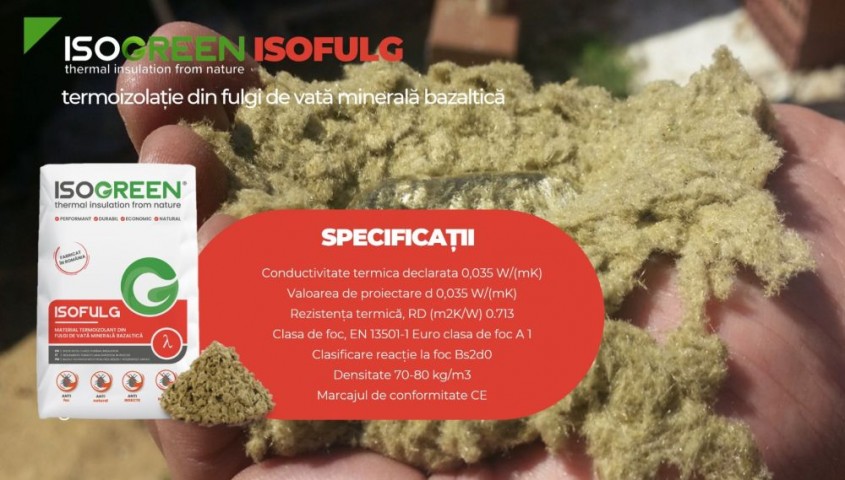 De ce vata bazaltică suflată ISOFULG depășește plăcile tradiționale?