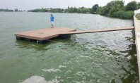 Pontoane plutitoare din lemn compozit romanesc Bencomp Fabricat din faina de lemn si deseuri de mase