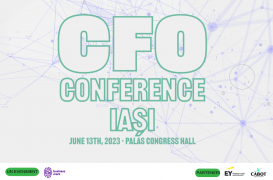 CFO Conference: Specialiștii din domeniul financiar sunt așteptați, pe 13 iunie, la Palas Congress Hall Iași