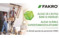 Promoție Fakro: Alege să c&acirc;stigi bani și energie