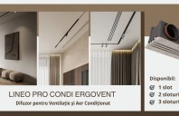 Lineo Pro Condi Ergovent: difuzorul potrivit pentru ventilație și aer condiționat