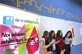 In programul "De-a arhitectura in scoala mea" elevii de la Liceul de Arte Plastice din Timisoara