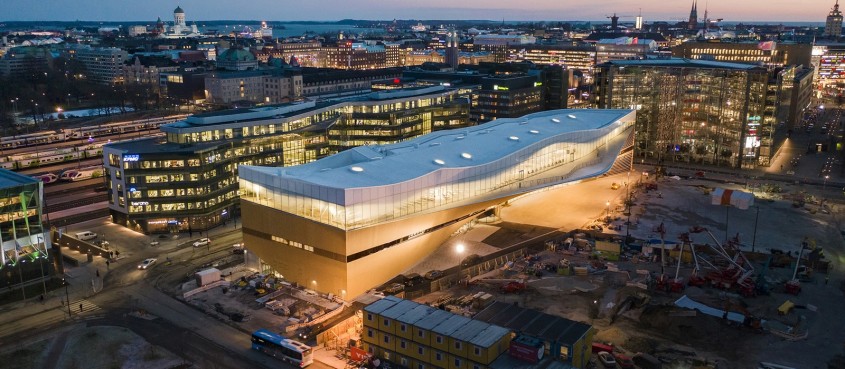 Finlanda sărbătorește centenarul cu o bibliotecă ultramodernă