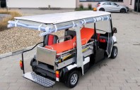 Ambulanţă electrică transport pacienţi model "MELEX-468-Ambulance”