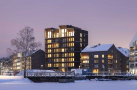 A fost construită cea mai înaltă clădire din lemn din Suedia