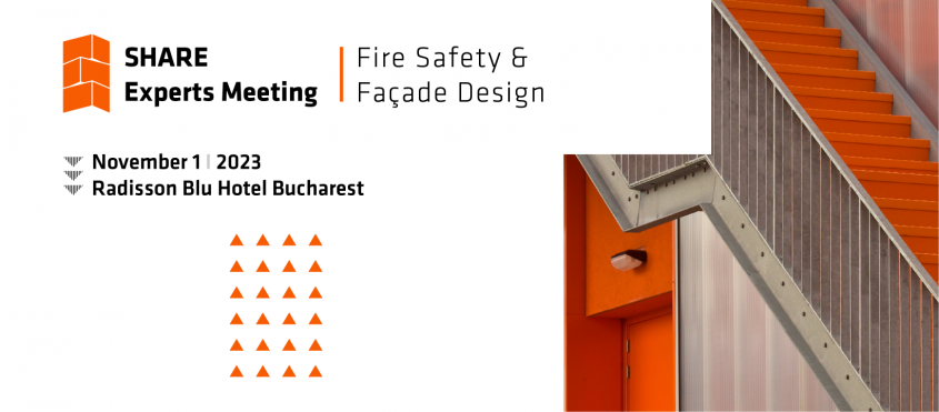 SHARE Experts Meeting Protecția la foc a fațadelor pe 1 noiembrie în cadrul Forumului SHARE Romania