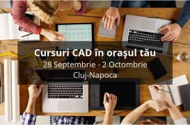 Cursuri de instruire CAD în Cluj-Napoca - 28 septembrie - 2 octombrie 2018
