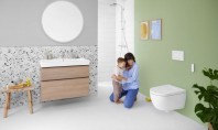 Geberit AquaClean – vase wc care curăță cu jet de apă pentru o senzație de prospețime