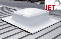 Socluri JET pentru monatrea cupolelor luminatoare in acoperisuri profilate