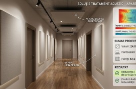 Cum reduci zgomotul &icirc;ntr-un apartament Studiu de caz cu soluții pentru pereți tavane și &icirc;ncălzire &icirc;n