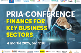 PRIA FINANCE for KEY BUSINESS SECTORS – 4 martie 2025 de la 9 30 la Institutul