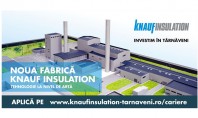 Knauf Insulation a început construcția noii fabrici din Târnăveni În luna martie a anului trecut Knauf