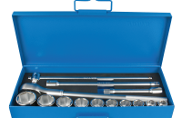 Trusa capete chei tubulare 3/4" in cutie metalica