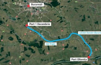 Canalul Dunare - București, început în 1986, va fi reluat. Bucureștenii ar putea merge în croazieră până la Viena