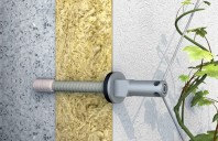 EJOT Iso-Bar ECO &ndash; Element de fixare aprobat pentru fatadele ecologice cu plante, pe sistemele termoizolante