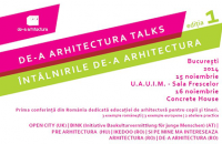 Intalnirile de-a arhitectura talks