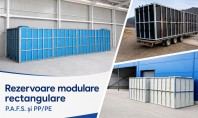 Rezervoare modulare rectangulare din P A F S și PP PE &ndash; soluții adaptate fiecărui proiect