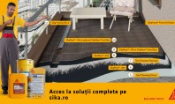 Balcon finisat cu Sika® Balcony – soluţie tehnică 1 Șapă din beton aditivat cu Sika® ViscoCrete®