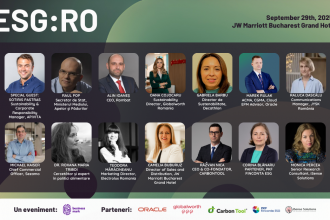 Lideri specialiști și practicieni explorează integrarea reală a principiilor de sustenabilitate în business la ESG Ro