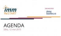 Agenda evenimentului "IMM ReStart - Descopera-ti potentialul” de la Sibiu Doingbusiness ro are placerea de a