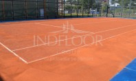 Un nou teren de tenis cu zgura Conipur Pro Clay in Romania! Indfloor Group a finalizat