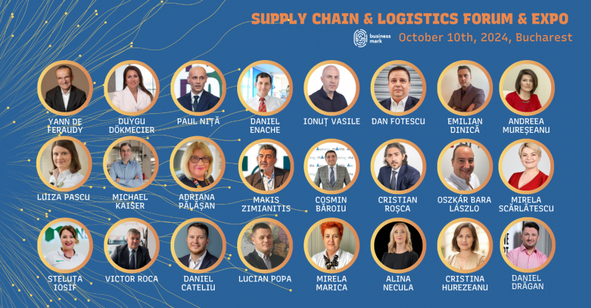 Supply Chain & Logistics Forum & Expo 2024 va reuni peste 20 de lideri din domeniu