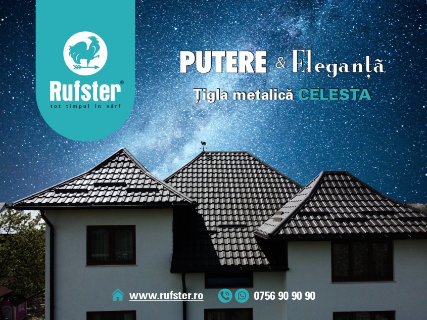 Celesta – acoperișul stelar de la RUFSTER