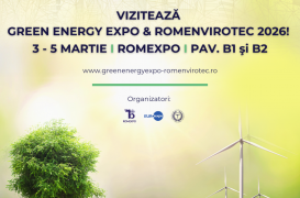 &Icirc;ncepe GREEN ENERGY EXPO & ROMENVIROTEC 2026 3&ndash;5 martie, Romexpo, Pavilioanele B1 și B2