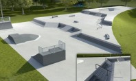 Primul Skate Park din Baia Mare va fi finalizat in doua luni In suprafata totala de