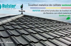 RUFSTER - Primul producător de țiglă metalică din România care folosește materie primă cu certificat verde