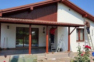Vopsele de ulei pentru pelicule elastice și rezistente la exterior pe lemn, piatră, plută, ceramică