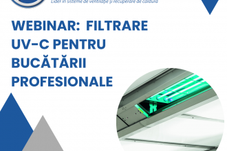 ATREA Rom&acirc;nia prezintă soluții avansate de filtrare UV-C pentru bucătării profesionale
