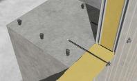 Șurub pentru beton certificat ETA pentru fixare directa in beton Șinele de inserție metalice aditionale utilizate