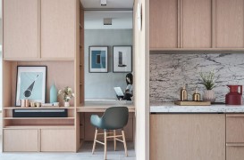 Reconfigurarea unui apartament cu ajutorul mobilierului încastrat