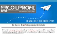 Reducere de 20% la acoperisul Metigla In perioada 1 octombrie - 30 noiembrie Coilprofil ofera o