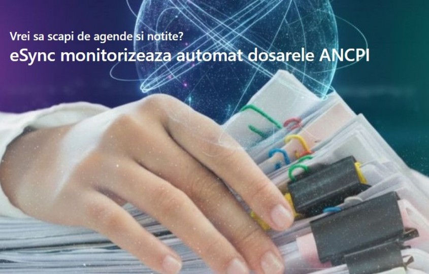 eSync și gestionarea dosarelor ANCPI: organizare, monitorizare și evidență financiară