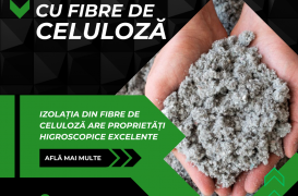 Izolația din celuloză – cum să îmbunătățești confortul casei tale într-un mod natural