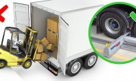 Sistem complet automat pentru blocarea roții camionului - Stertil Combilok Una dintre cauzele producerii accidentelor în