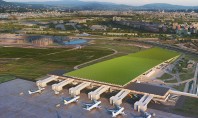 Via de pe aeroport Proiectat de biroul american Rafael Viñoly Architects terminalul va avea 50 000